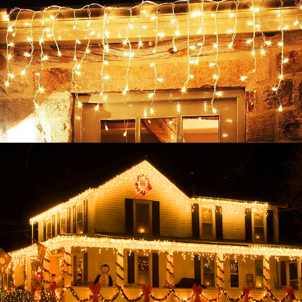 Starry Christmas String Lights