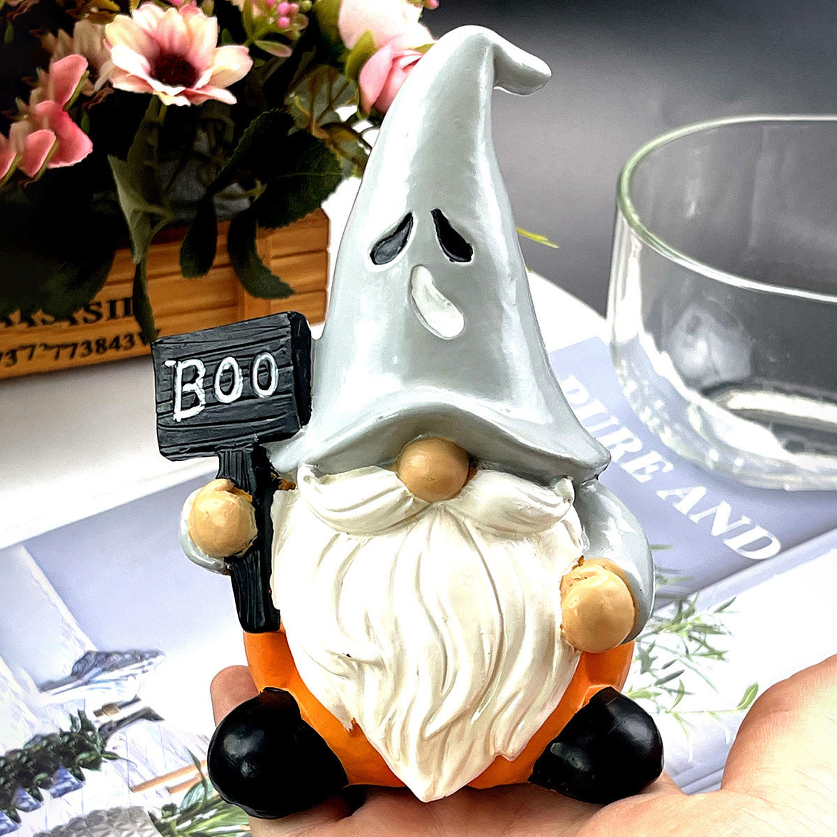 Ensemble de décorations effrayantes en résine pour Halloween