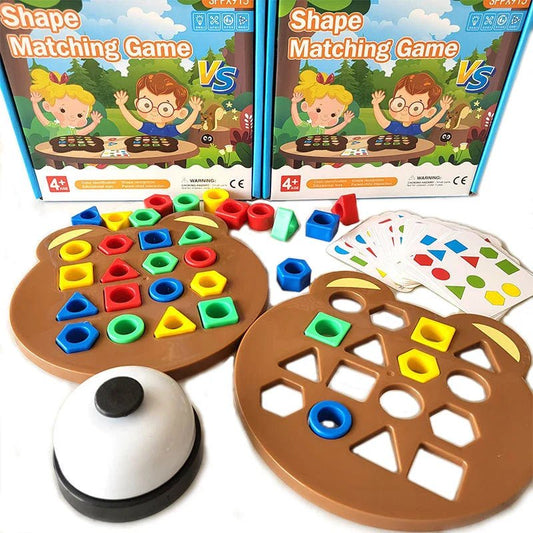 Educational Color & Shape Matching Puzzle Toys - Cake Pops Parties
