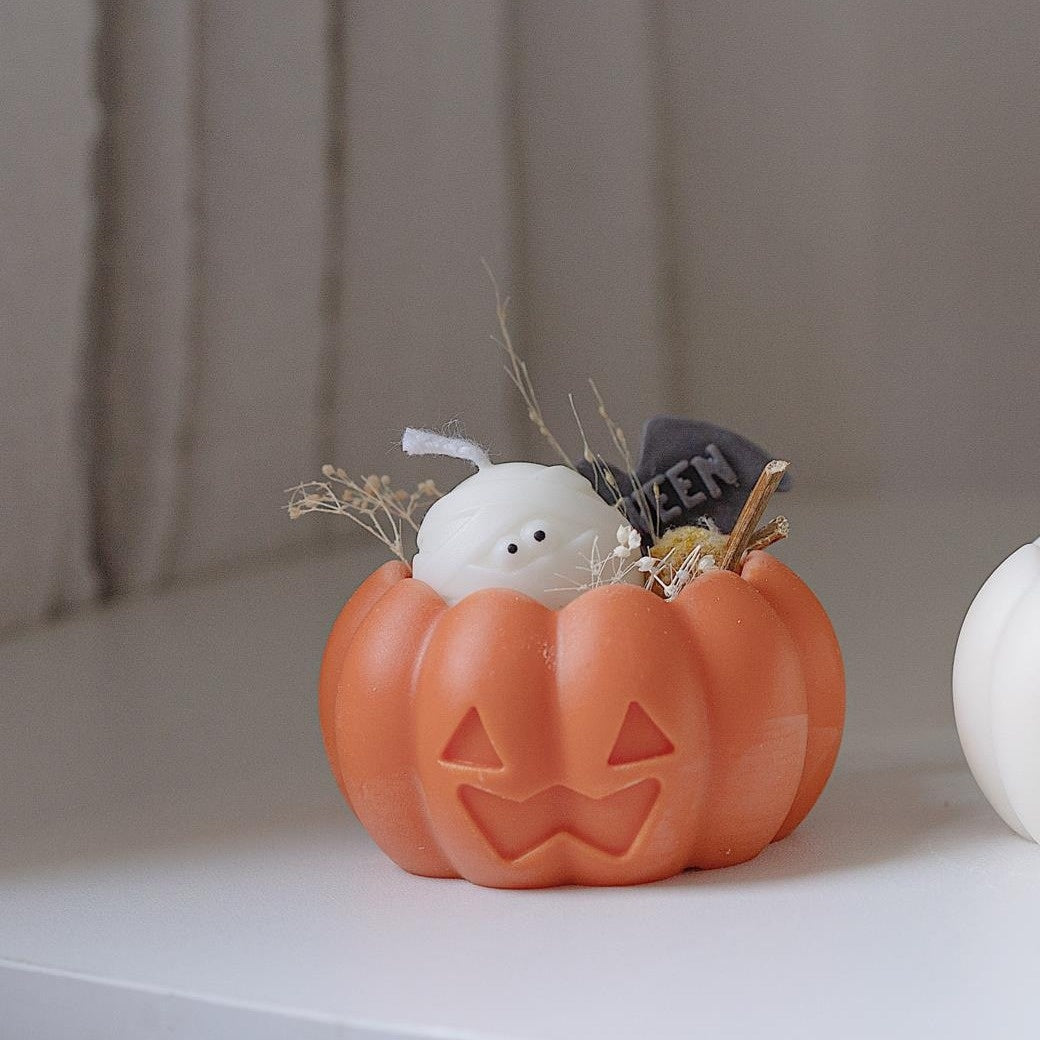 Moule en silicone pour fabrication de bougies d'Halloween
