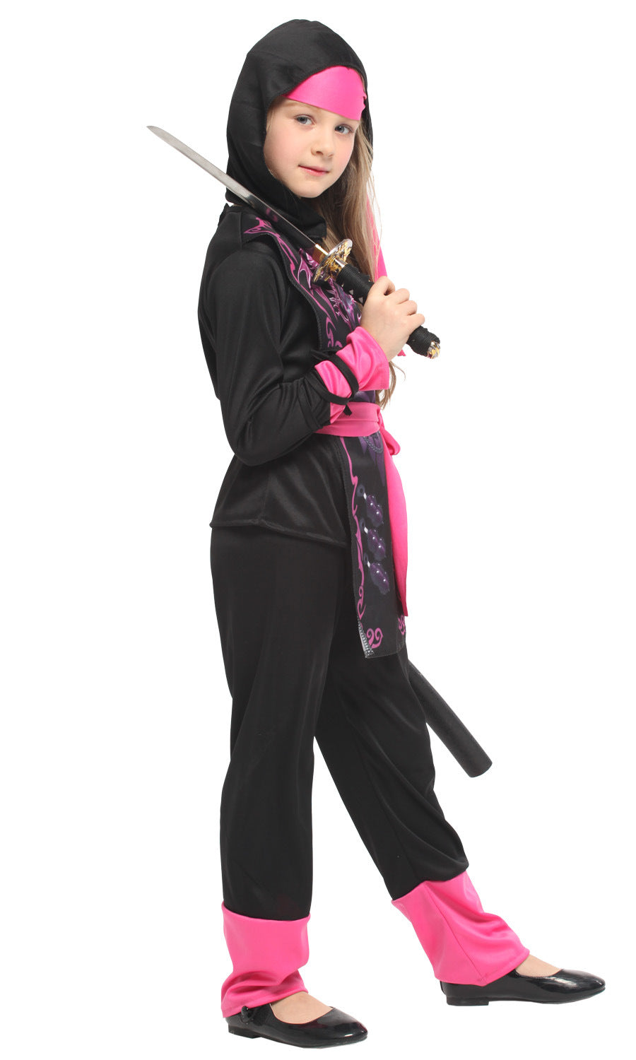 Costume d'Halloween de samouraï pour enfants