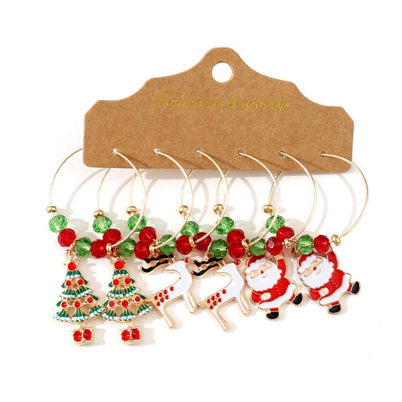Festive Christmas Earrings Set - Cake Pops Parties