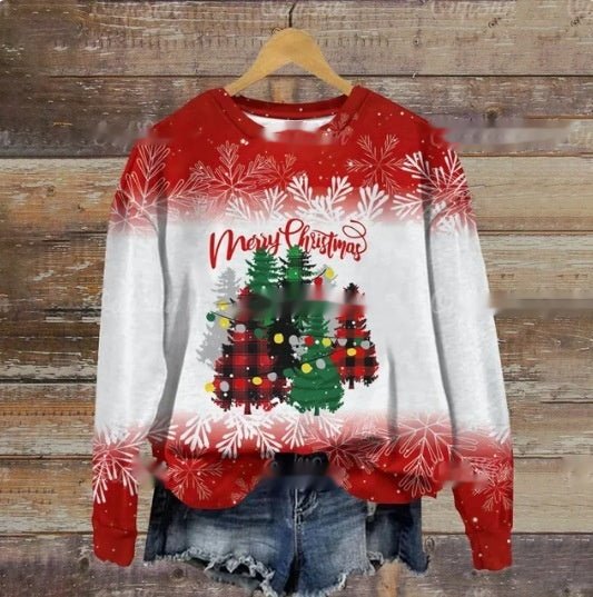 Funny Print Christmas Sweater for Ladies - Cake Pops Parties