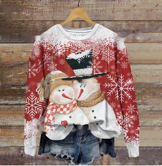 Funny Print Christmas Sweater for Ladies - Cake Pops Parties