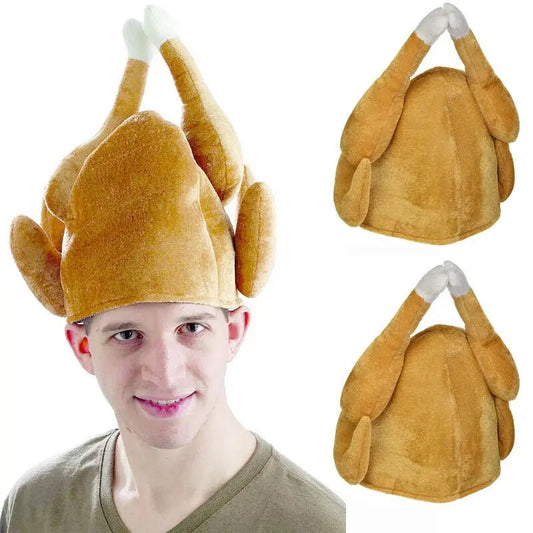 Funny Roasted Turkey Hat - Thanksgiving & Christmas Costume - Cake Pops Parties