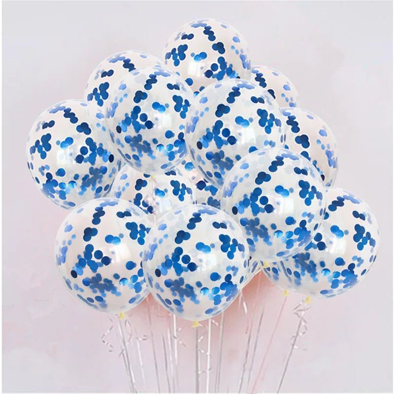 Gold Star Confetti Balloon Party Decor - Cake Pops Parties