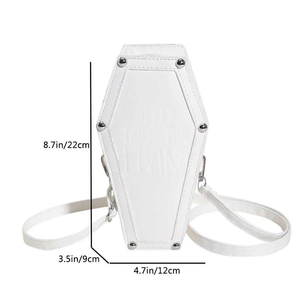 Gothic Coffin Crossbody Bag - Cake Pops Parties