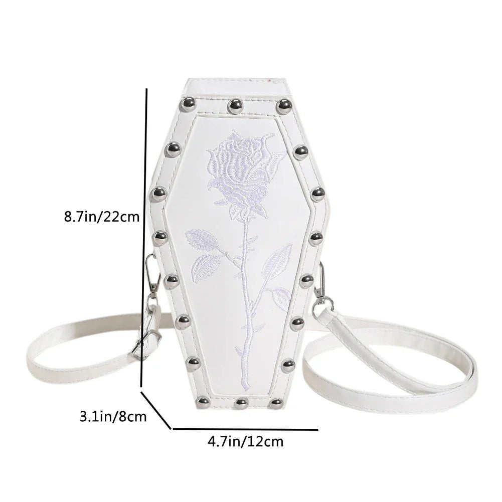 Gothic Coffin Crossbody Bag - Cake Pops Parties