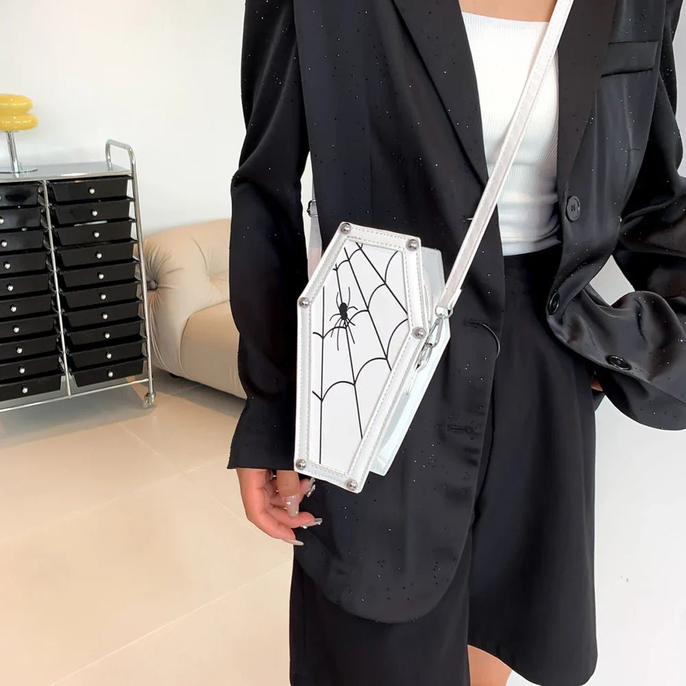 Gothic Coffin Crossbody Bag - Cake Pops Parties