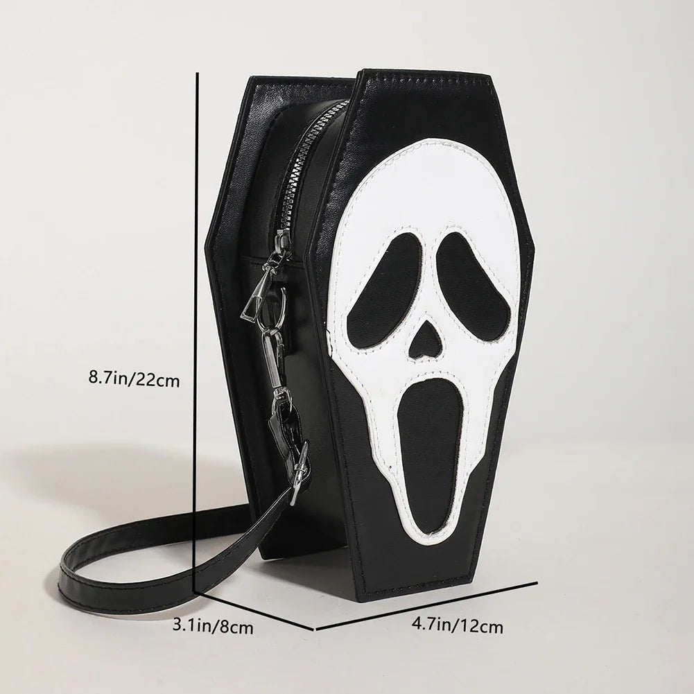 Gothic Coffin Crossbody Bag - Cake Pops Parties