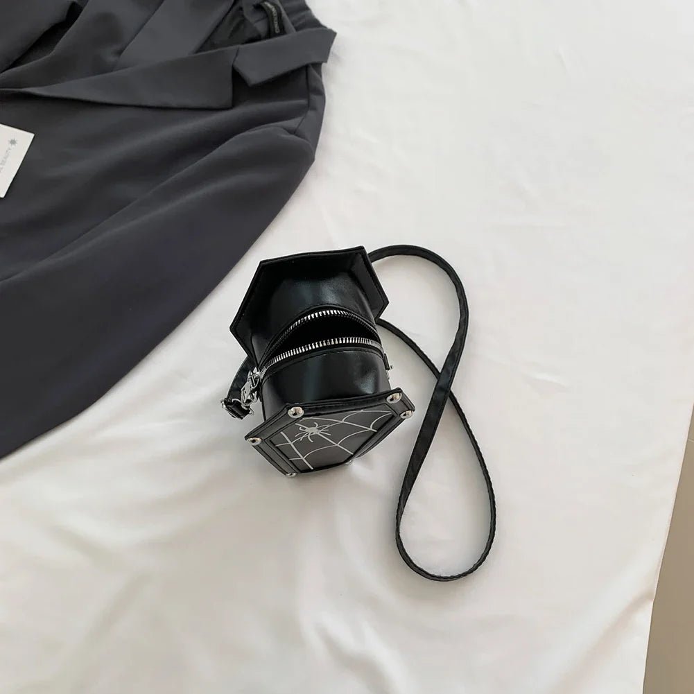 Gothic Coffin Crossbody Bag - Cake Pops Parties