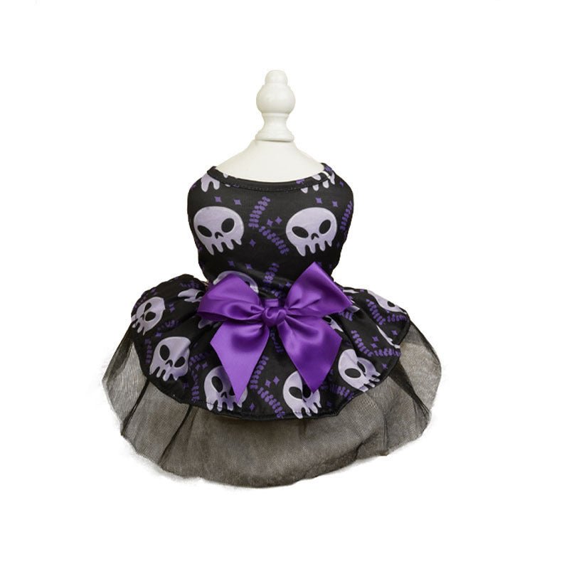 Halloween Dog Cape - Colorful Skull Design - Cake Pops Parties