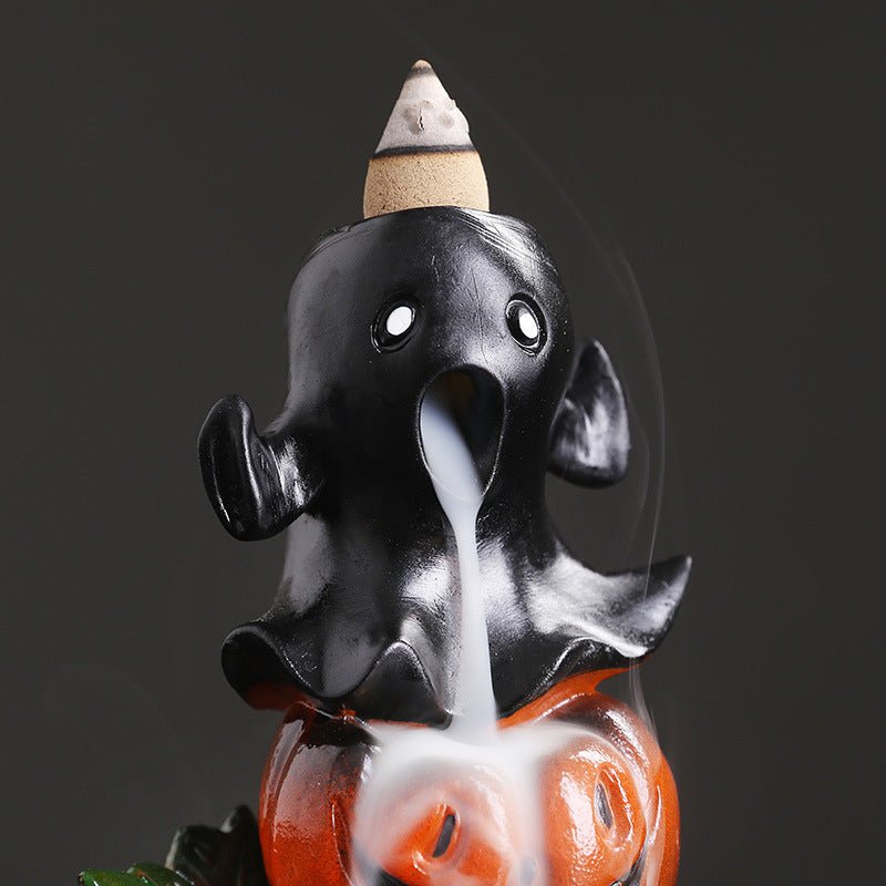 Halloween Pumpkin Backflow Incense Burner - Cake Pops Parties