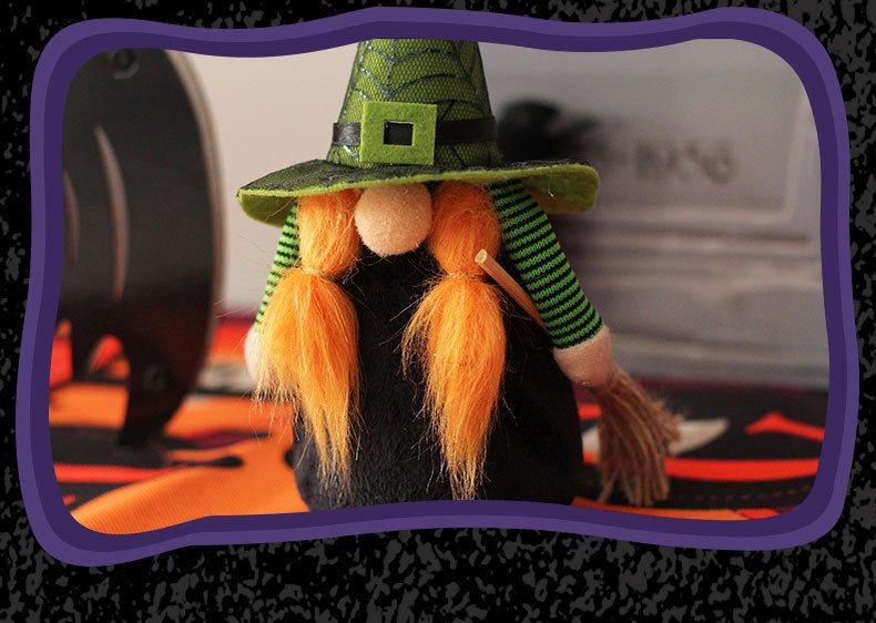 Halloween Pumpkin Faceless Decor - Cake Pops Parties