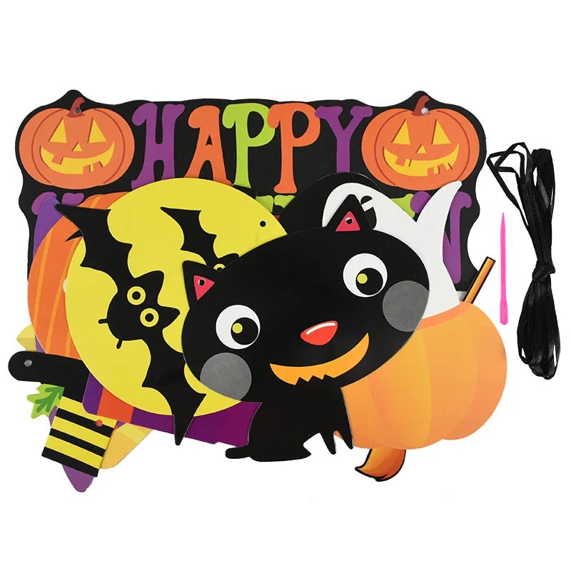 Happy Halloween Banner Garland - Cake Pops Parties