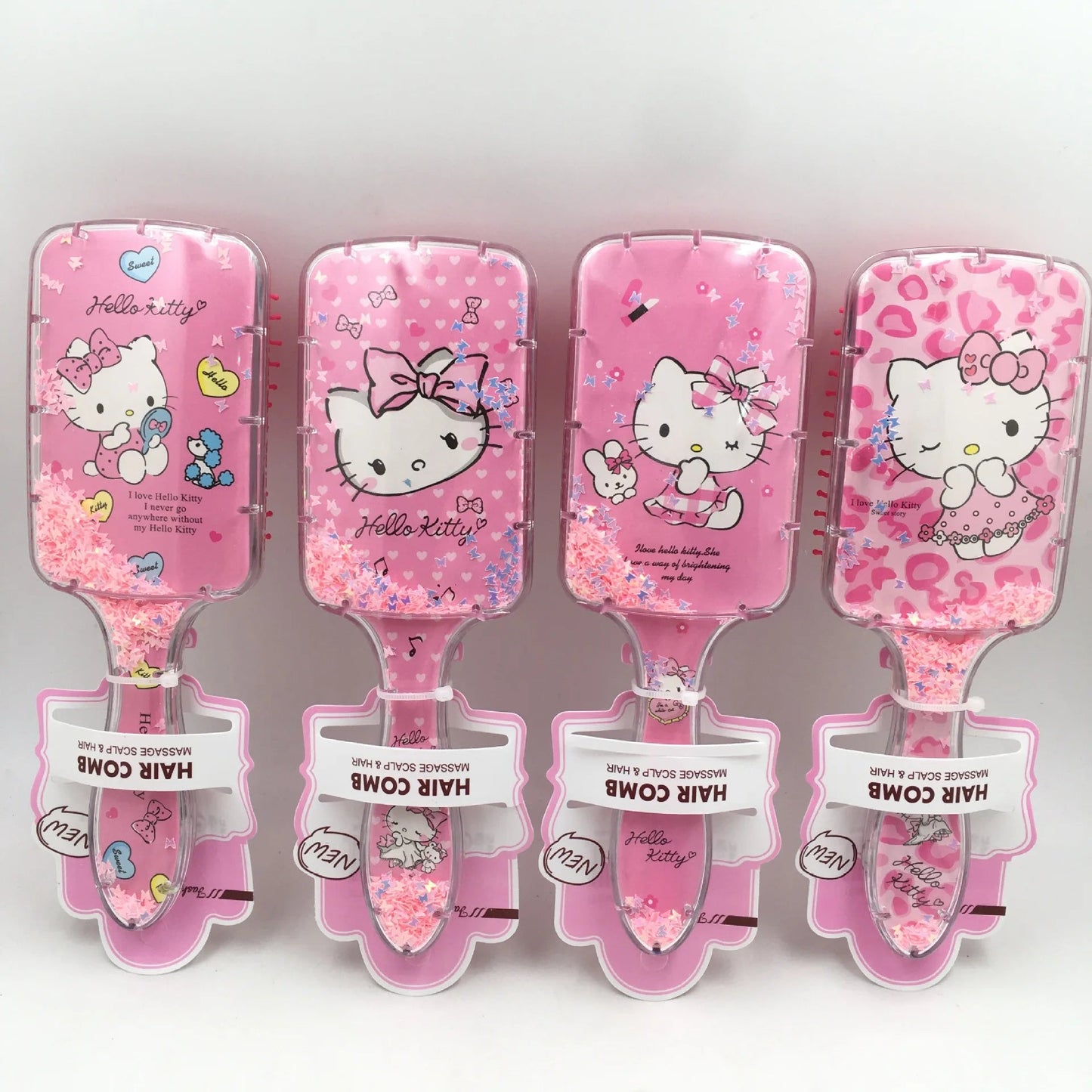 Hello Kitty Children’s Comb | Air Cushion Detangling Brush for Kids - Cake Pops Parties