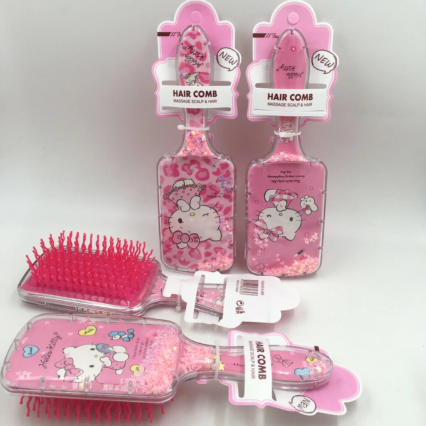 Hello Kitty Children’s Comb | Air Cushion Detangling Brush for Kids - Cake Pops Parties