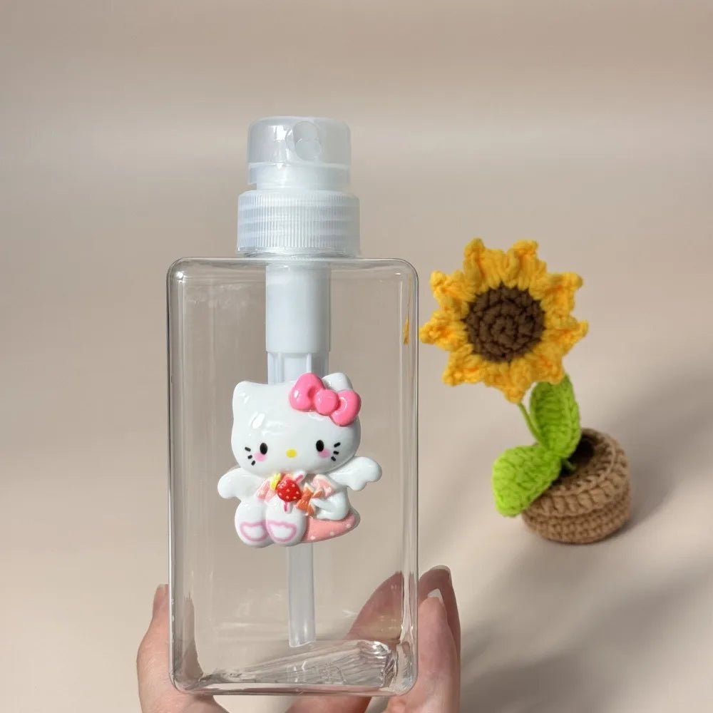 Hello Kitty Foaming Soap Dispenser Portable Kawaii Bathroom Pump - Cake Pops Parties