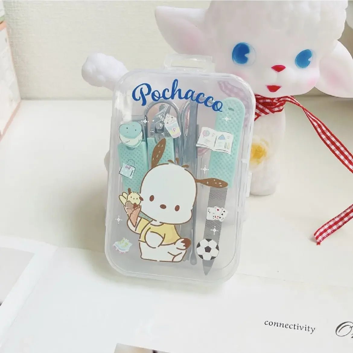 Hello Kitty Kuromi Cinnamoroll Nail Clippers Kawaii Manicure Set - Cake Pops Parties