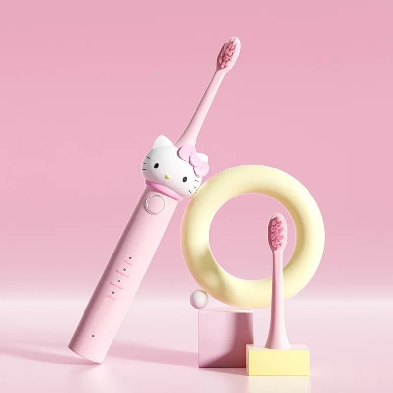 Hello Kitty Kuromi Electric Toothbrush Rechargeable Adult Gift - Cake Pops Parties