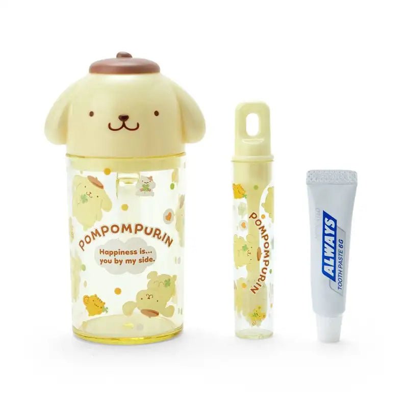 Hello Kitty Kuromi Melody Travel Toothbrush Cup Set Kawaii Gift - Cake Pops Parties