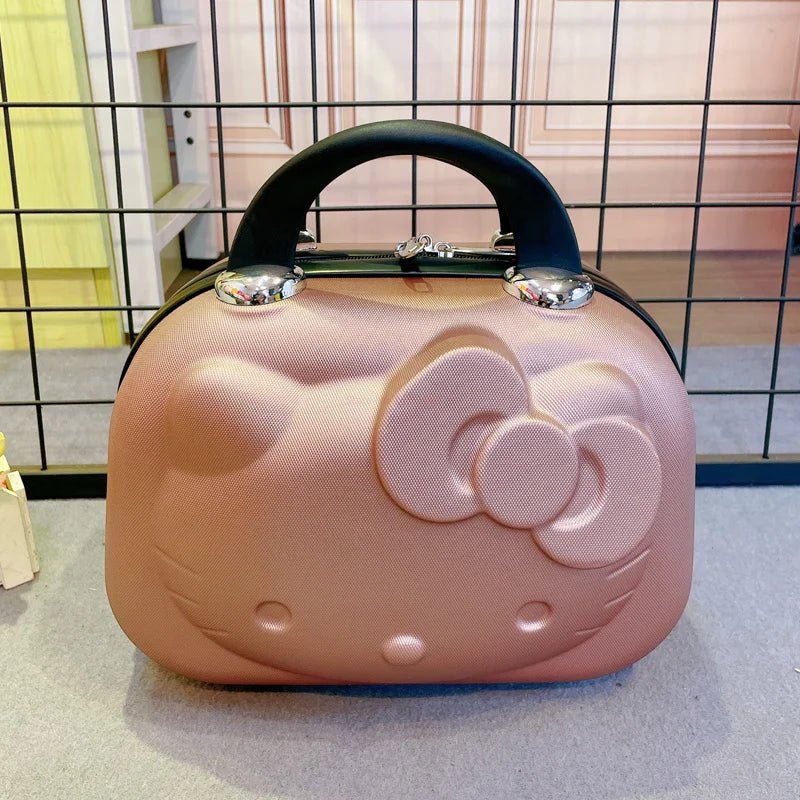 Hello Kitty Large Capacity Travel Cosmetic Case with Lock | Cute Gift - Cake Pops Parties