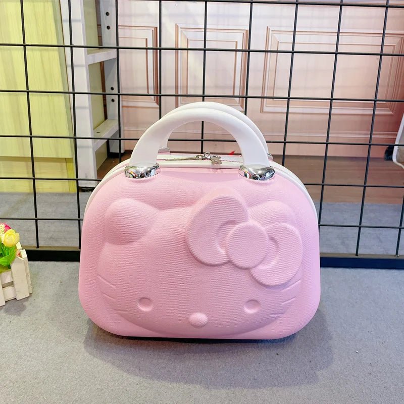 Hello Kitty Large Capacity Travel Cosmetic Case with Lock | Cute Gift - Cake Pops Parties