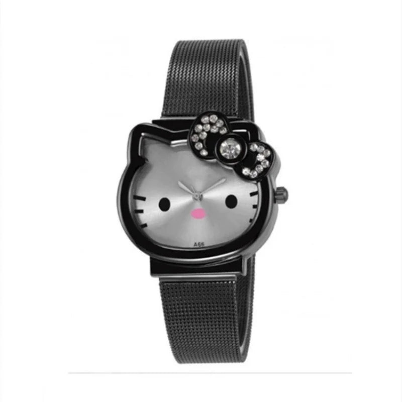 Hello Kitty Sanrio Watch Luxury Casual Quartz Girls Students - Cake Pops Parties