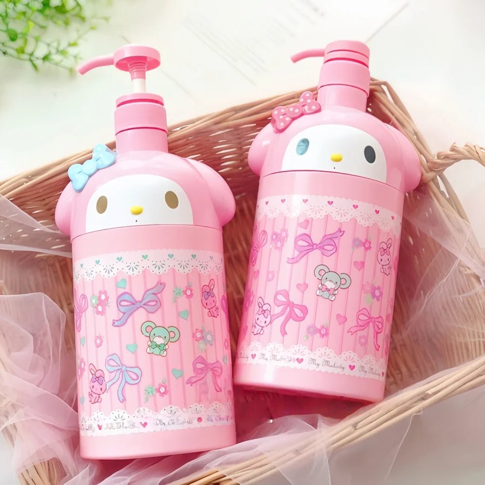 Hello Kitty Soap Dispenser Kawaii Bathroom Decor High Capacity - Cake Pops Parties