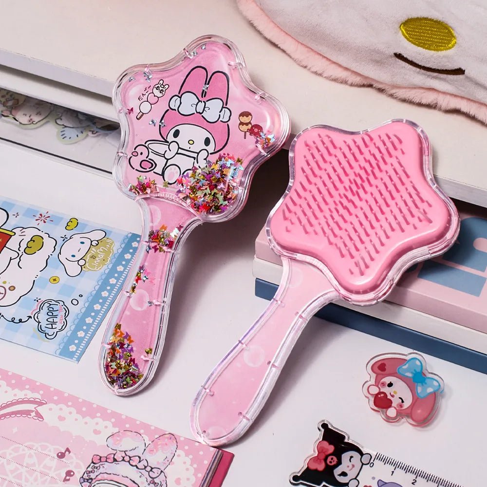 Hello Kitty Star Comb | Sanrio Anime Figure Cute Gift for Girls - Cake Pops Parties