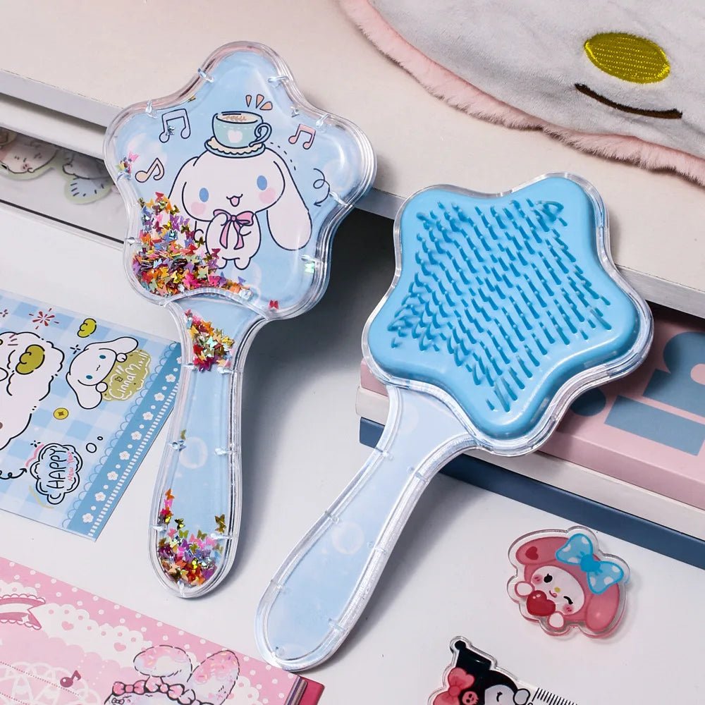 Hello Kitty Star Comb | Sanrio Anime Figure Cute Gift for Girls - Cake Pops Parties
