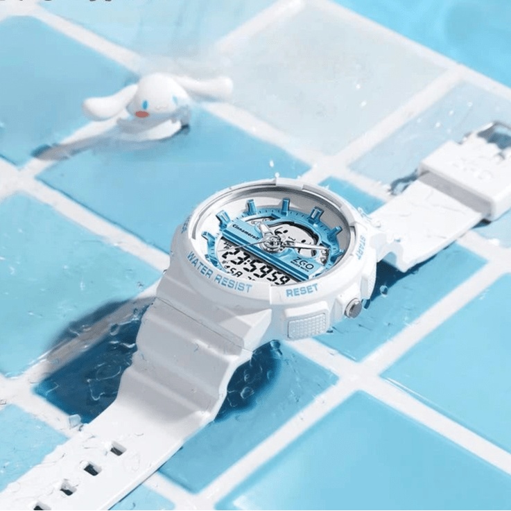Hello Kitty Waterproof Watch Kids Girls Luminous Sports Digital - Cake Pops Parties