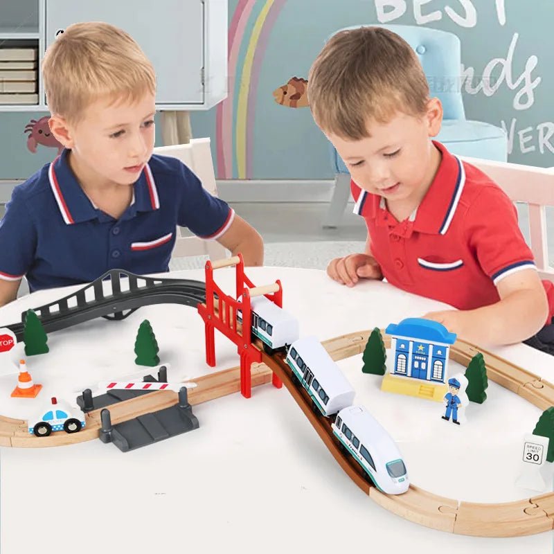 High - Speed Magnetic Electric Train Toy - Cake Pops Parties