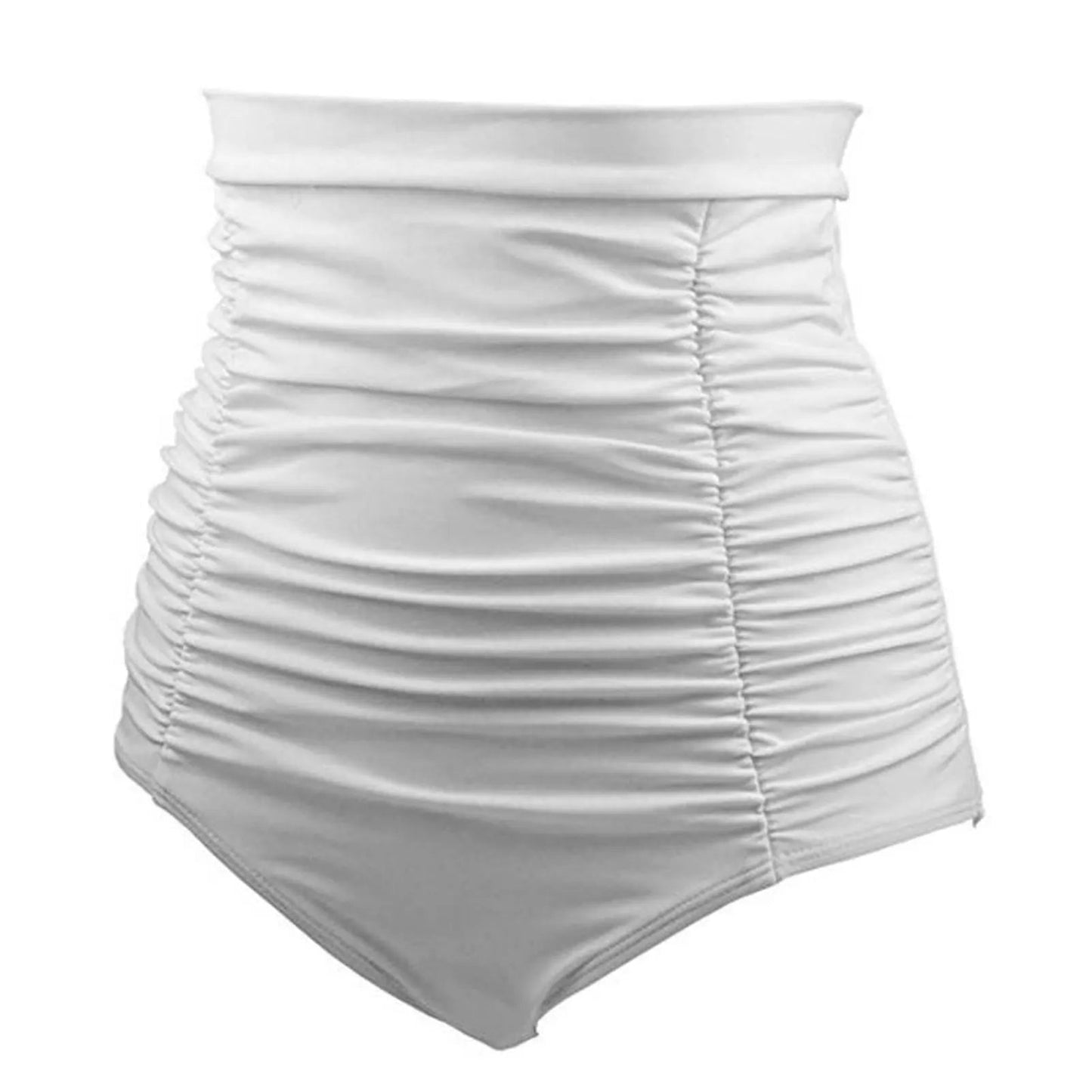 High Waist Swimsuit Bottom | Cheeky Cut Tummy Control Swimwear - Cake Pops Parties