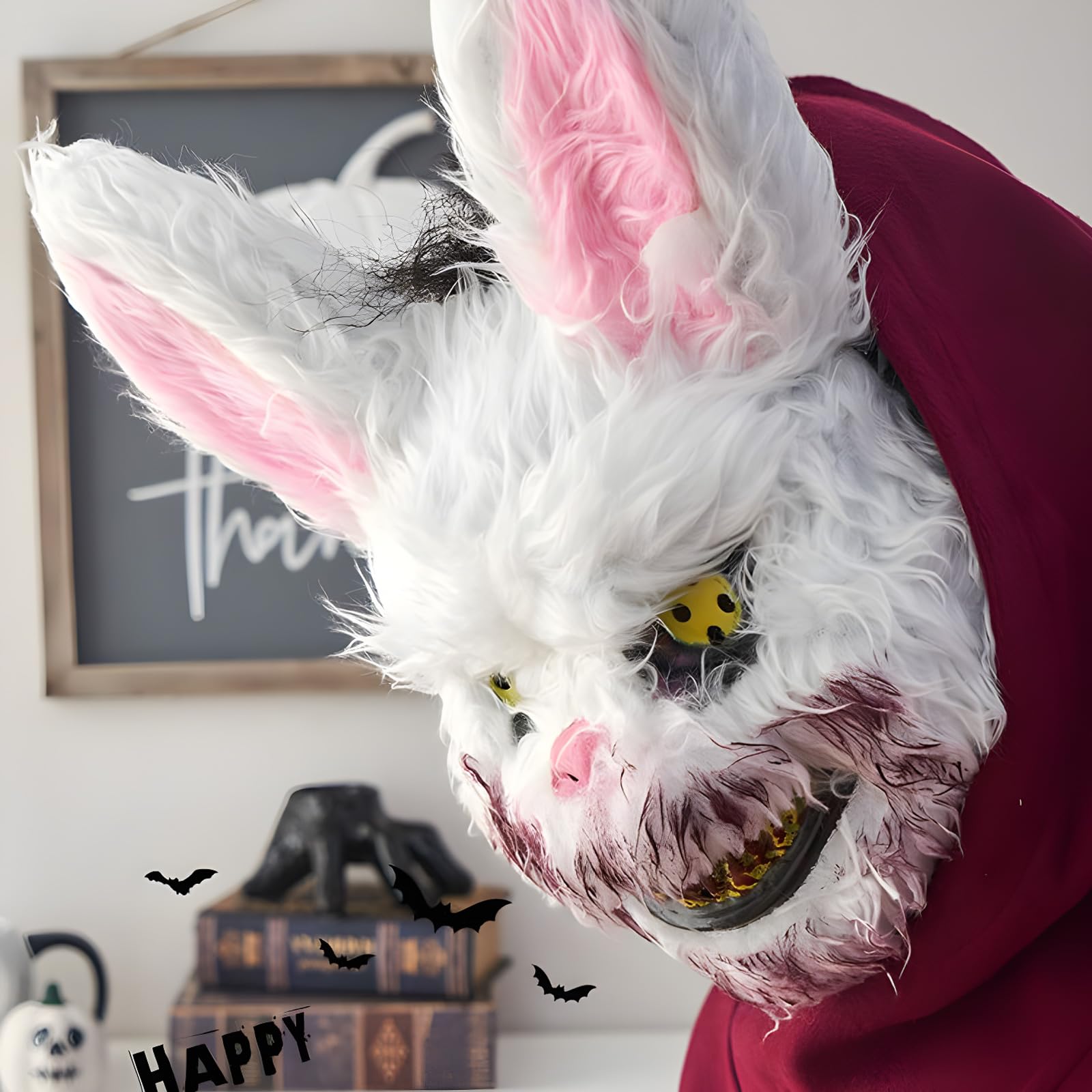 Horror Bunny Rabbit Mask - Cake Pops Parties