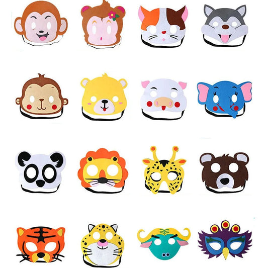 Jungle Animal Masks Party Favors - Cake Pops Parties