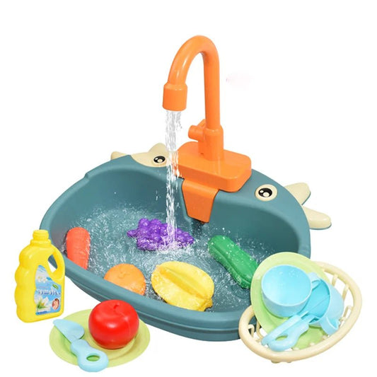 Kids Kitchen Sink Play Set - Cake Pops Parties
