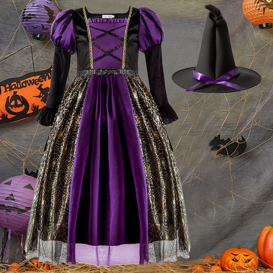 Kids' Witch Costume Skirt - Cake Pops Parties