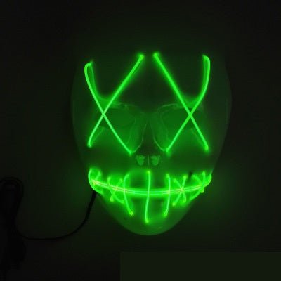 LED Halloween Glowing Mask - Cake Pops Parties