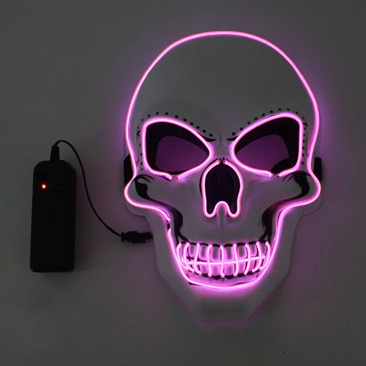 LED Halloween Skull Mask - Cake Pops Parties