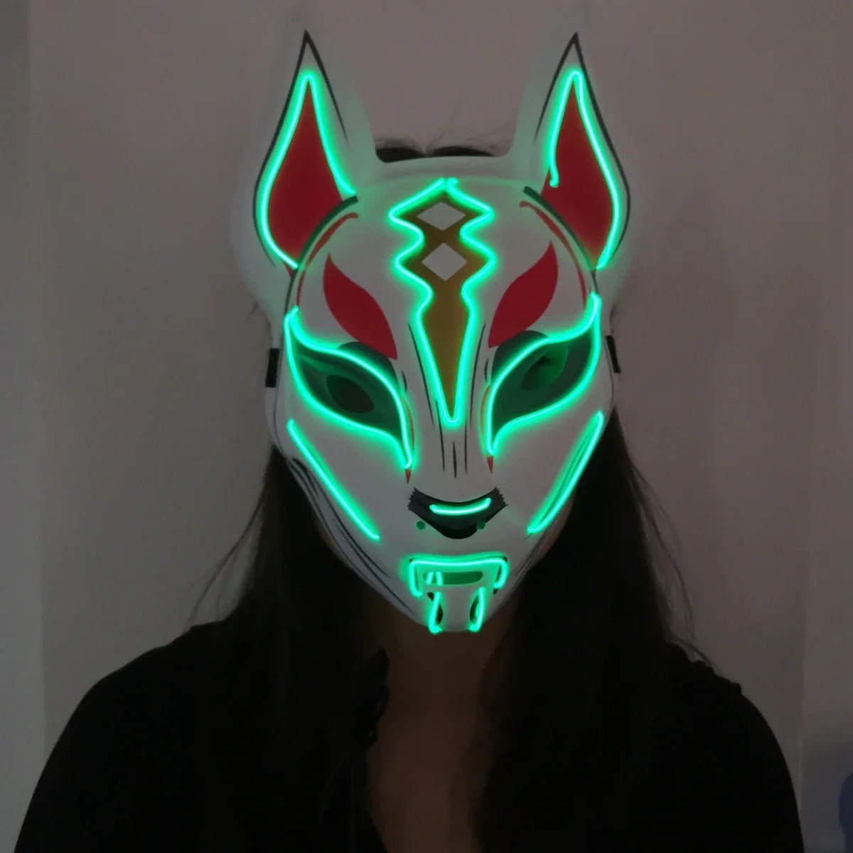 LED Light Up Fox Halloween Mask - Cake Pops Parties