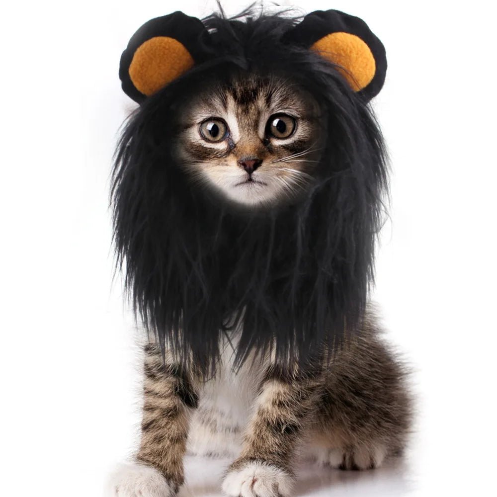 Lion Headgear Pet Halloween Costume - Cake Pops Parties