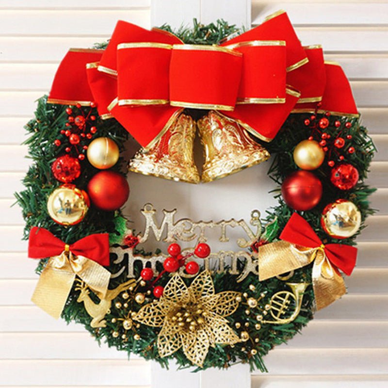 Luxurious Christmas PVC Wreath - Cake Pops Parties