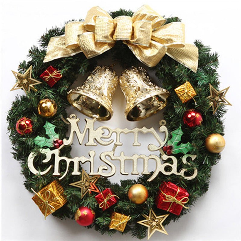 Luxurious Christmas PVC Wreath - Cake Pops Parties