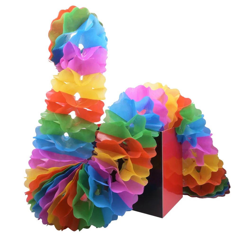 Magic Tricks Box with Flower, Scarves & Tutorial - Cake Pops Parties