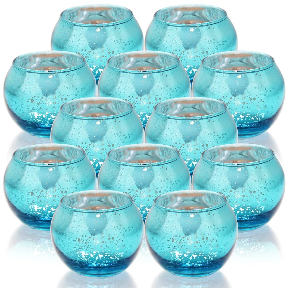 Mercury Glass Candle Holders Home Décor - Cake Pops Parties