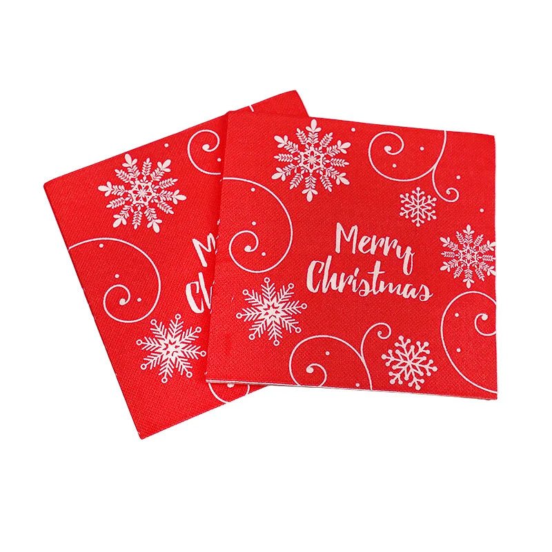 Merry Christmas Napkin Set - Cake Pops Parties