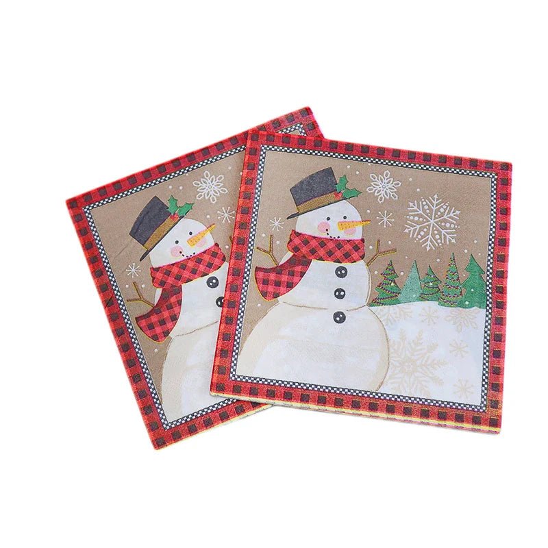 Merry Christmas Napkin Set - Cake Pops Parties