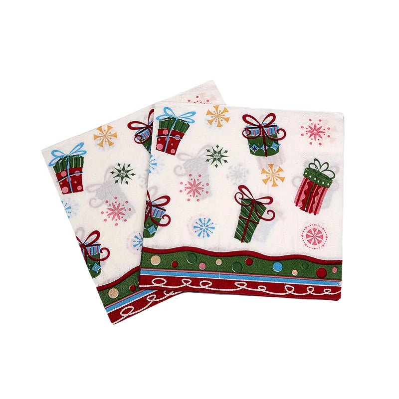 Merry Christmas Napkin Set - Cake Pops Parties