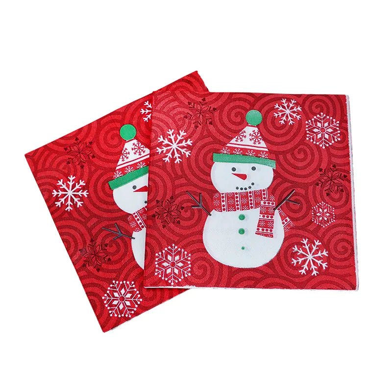 Merry Christmas Napkin Set - Cake Pops Parties